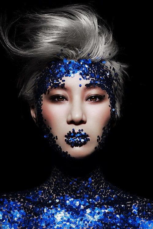 夸张妆图片,惊世骇俗！夸张妆容挑战视觉极限